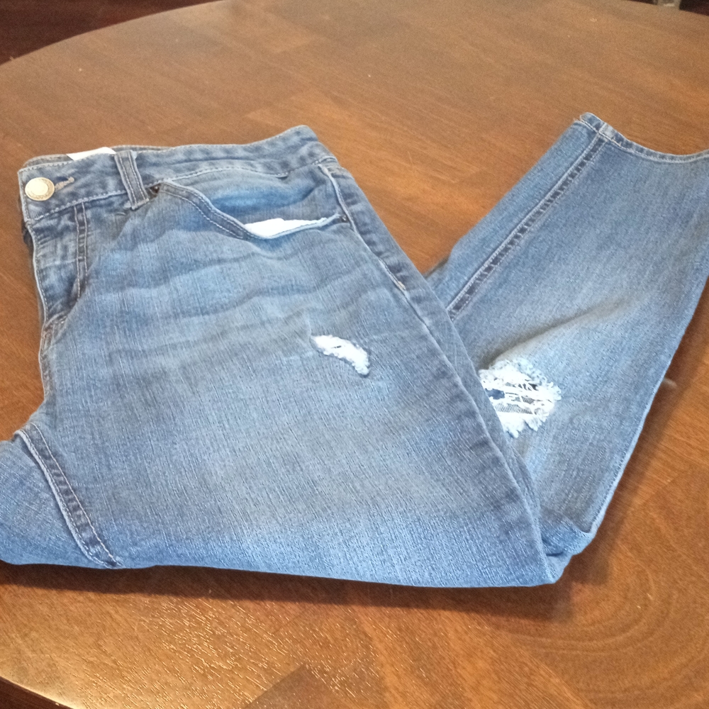 Time & Tru Skinny Petite Jeans 16